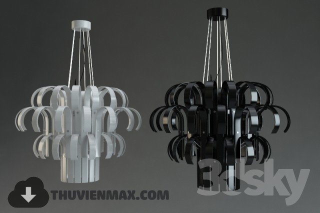 3DSKY MODELS – CEILING LIGHT 3D MODELS – 720 - thumbnail 1