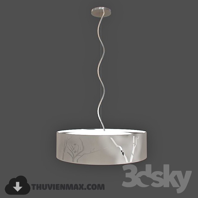 3DSKY MODELS – CEILING LIGHT 3D MODELS – 722 - thumbnail 1