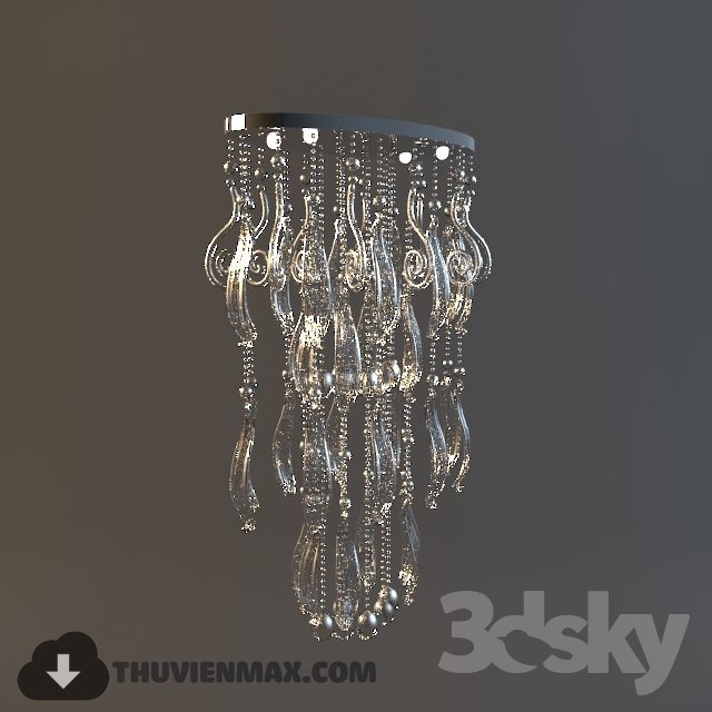 3DSKY MODELS – CEILING LIGHT 3D MODELS – 746 - thumbnail 1