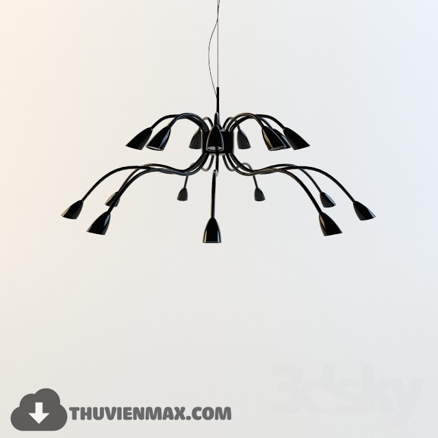 3DSKY MODELS – CEILING LIGHT 3D MODELS – 751 - thumbnail 1