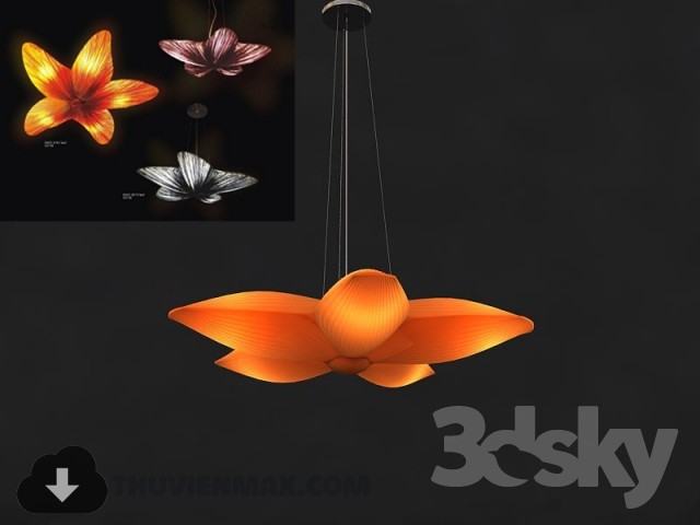 3DSKY MODELS – CEILING LIGHT 3D MODELS – 754 - thumbnail 1