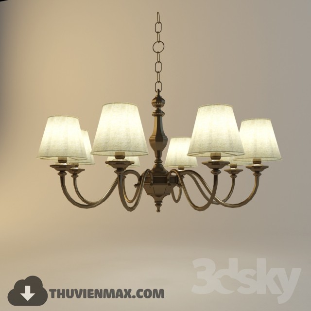 3DSKY MODELS – CEILING LIGHT 3D MODELS – 762 - thumbnail 1