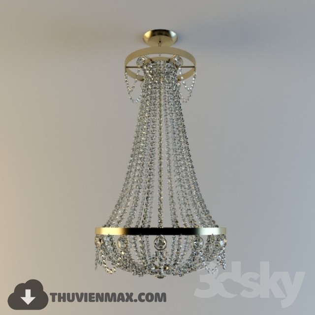 3DSKY MODELS – CEILING LIGHT 3D MODELS – 766 - thumbnail 1