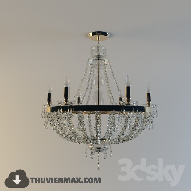 3DSKY MODELS – CEILING LIGHT 3D MODELS – 767 - thumbnail 1