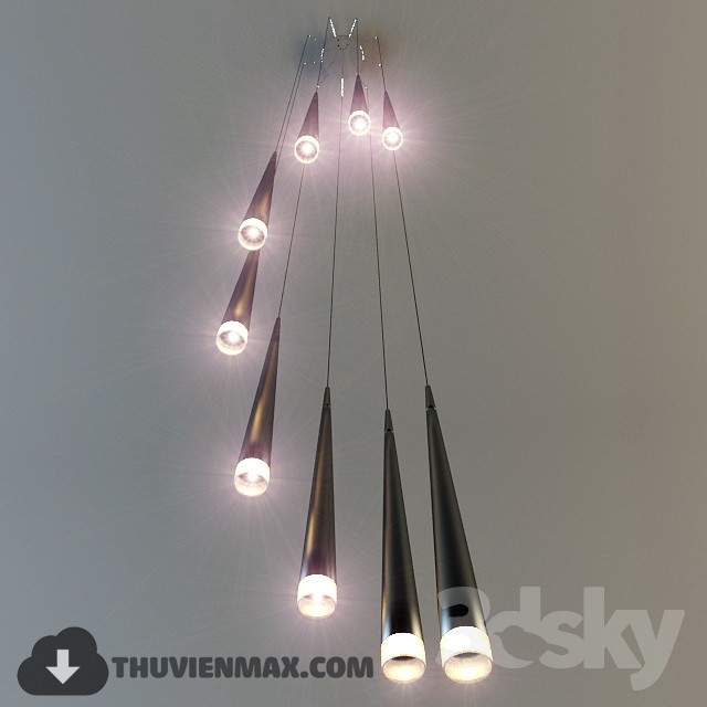 3DSKY MODELS – CEILING LIGHT 3D MODELS – 768 - thumbnail 1