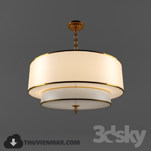 3DSKY MODELS – CEILING LIGHT 3D MODELS – 773 - thumbnail 1