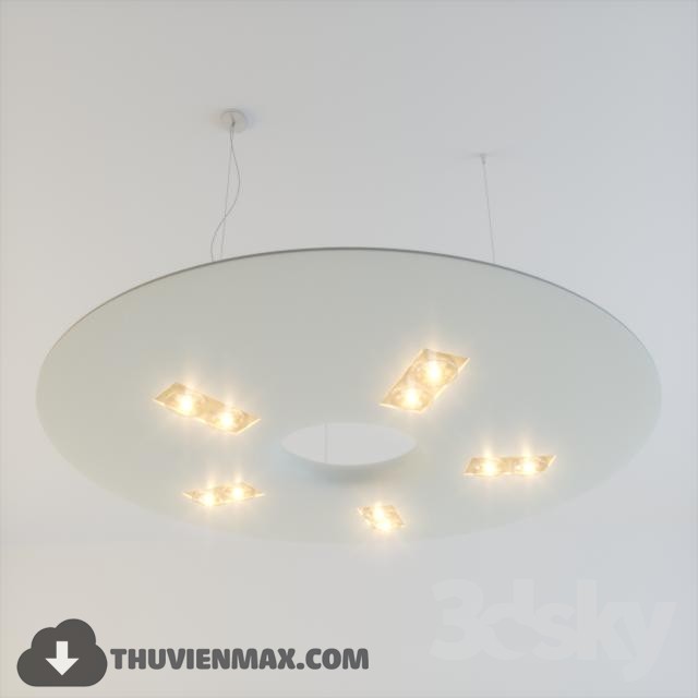 3DSKY MODELS – CEILING LIGHT 3D MODELS – 776 - thumbnail 1