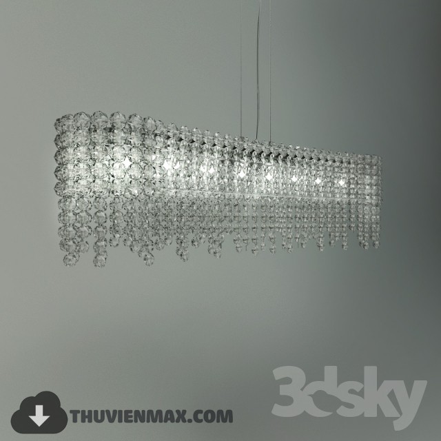 3DSKY MODELS – CEILING LIGHT 3D MODELS – 781 - thumbnail 1