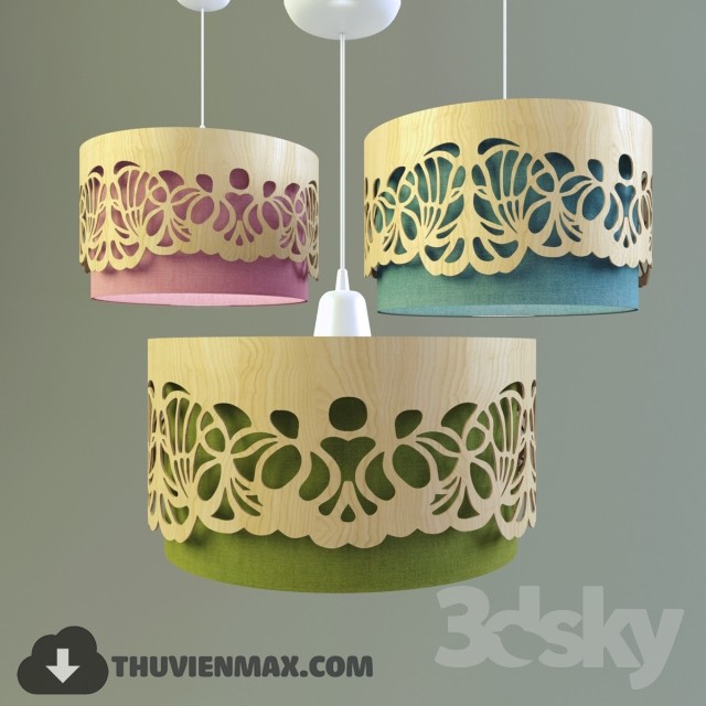 3DSKY MODELS – CEILING LIGHT 3D MODELS – 784 - thumbnail 1