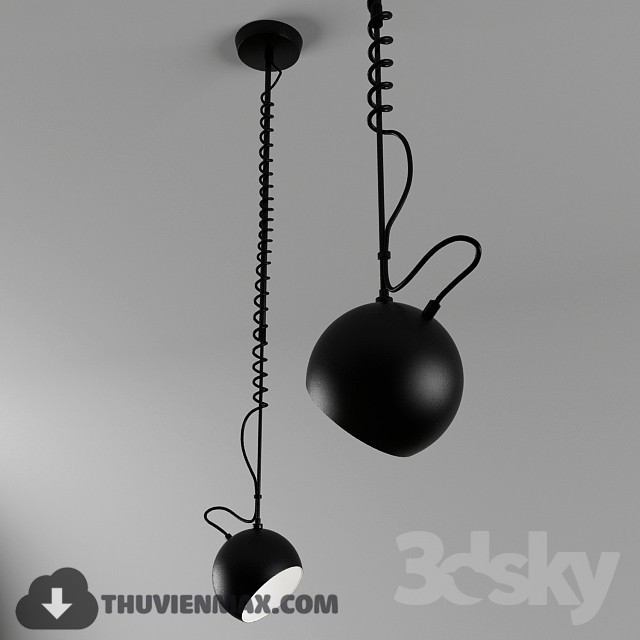 3DSKY MODELS – CEILING LIGHT 3D MODELS – 791 - thumbnail 1