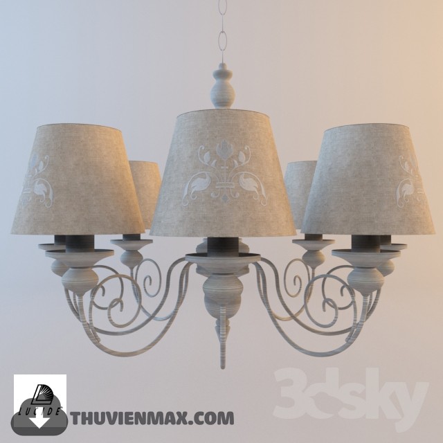 3DSKY MODELS – CEILING LIGHT 3D MODELS – 794 - thumbnail 1