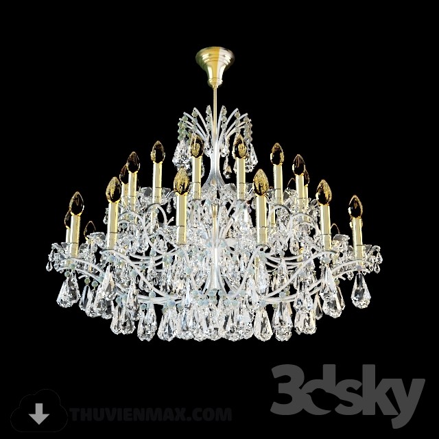 3DSKY MODELS – CEILING LIGHT 3D MODELS – 795 - thumbnail 1