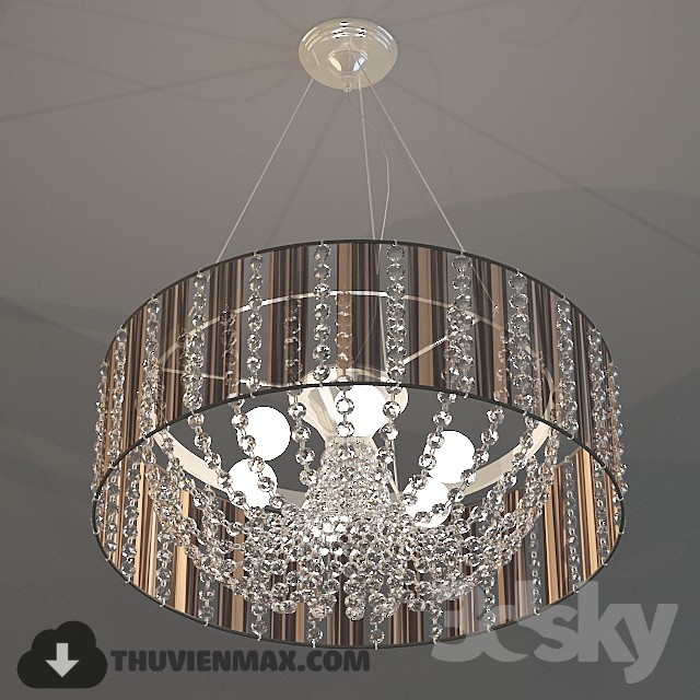 3DSKY MODELS – CEILING LIGHT 3D MODELS – 799 - thumbnail 1