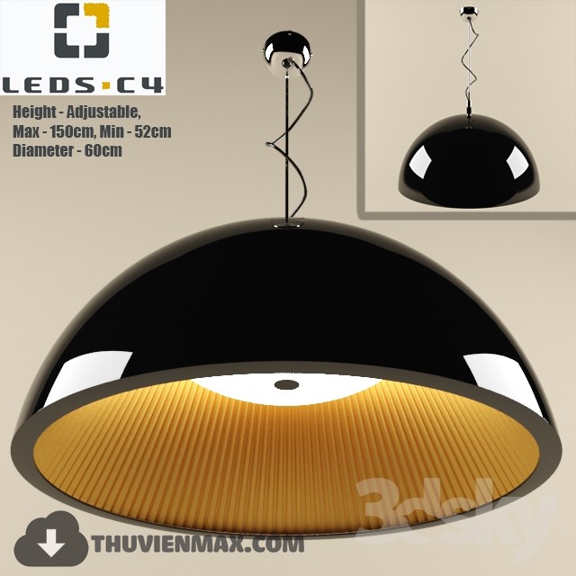 3DSKY MODELS – CEILING LIGHT 3D MODELS – 803 - thumbnail 1