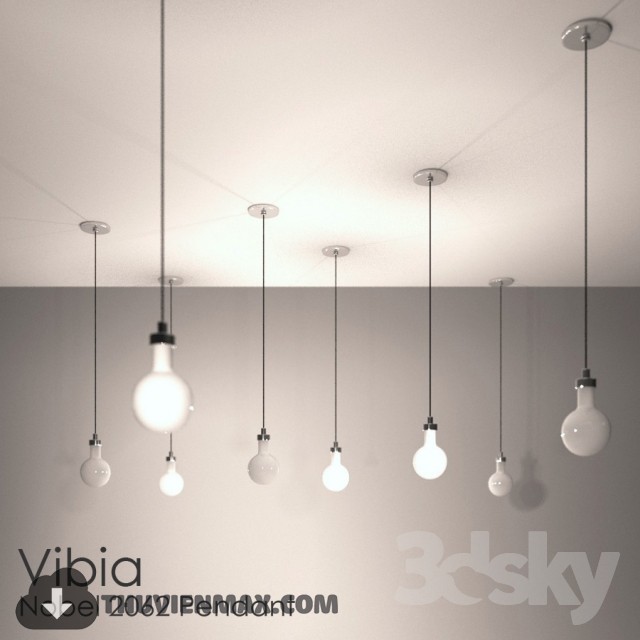 3DSKY MODELS – CEILING LIGHT 3D MODELS – 804 - thumbnail 1