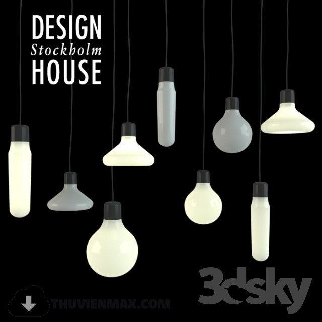 3DSKY MODELS – CEILING LIGHT 3D MODELS – 810 - thumbnail 1