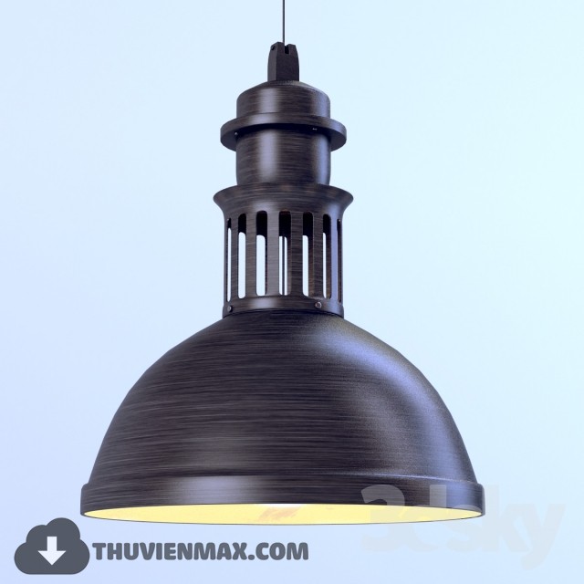 3DSKY MODELS – CEILING LIGHT 3D MODELS – 814 - thumbnail 1