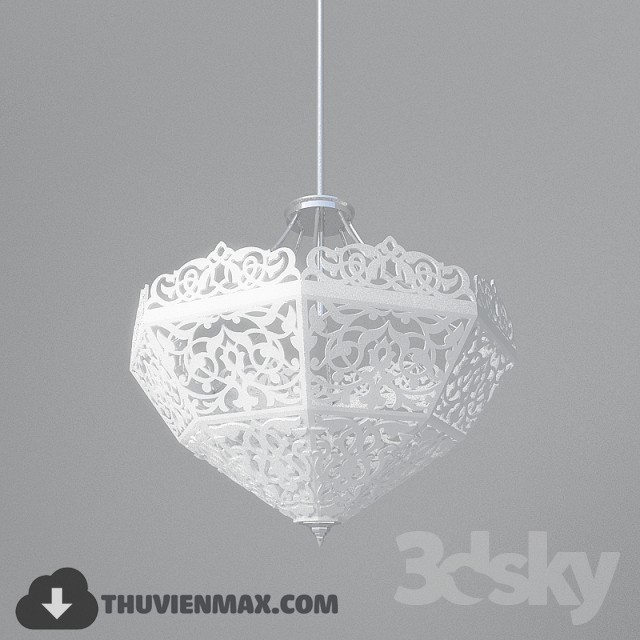 3DSKY MODELS – CEILING LIGHT 3D MODELS – 827 - thumbnail 1