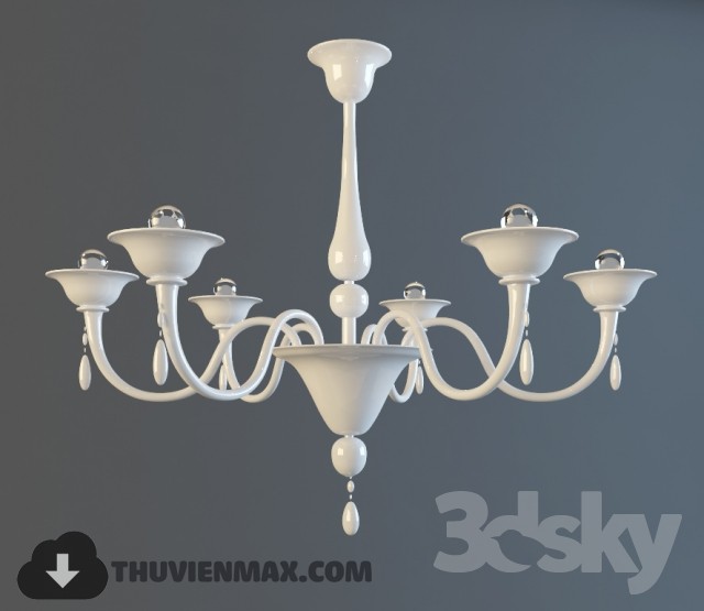 3DSKY MODELS – CEILING LIGHT 3D MODELS – 836 - thumbnail 1