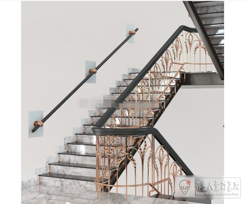 3DSKY PRO MODELS – STAIR 3D MODELS – 101 - thumbnail 1