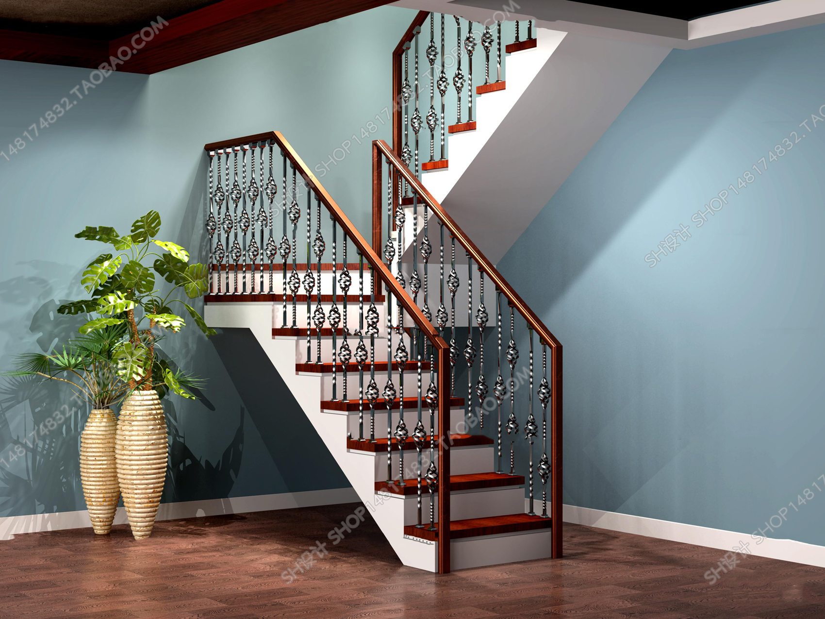 3DSKY PRO MODELS – STAIR 3D MODELS – 116 - thumbnail 1