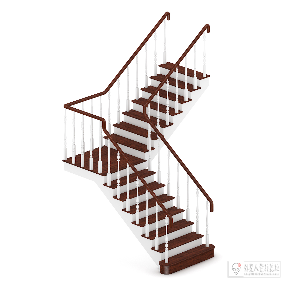 3DSKY PRO MODELS – STAIR 3D MODELS – 019 - thumbnail 1