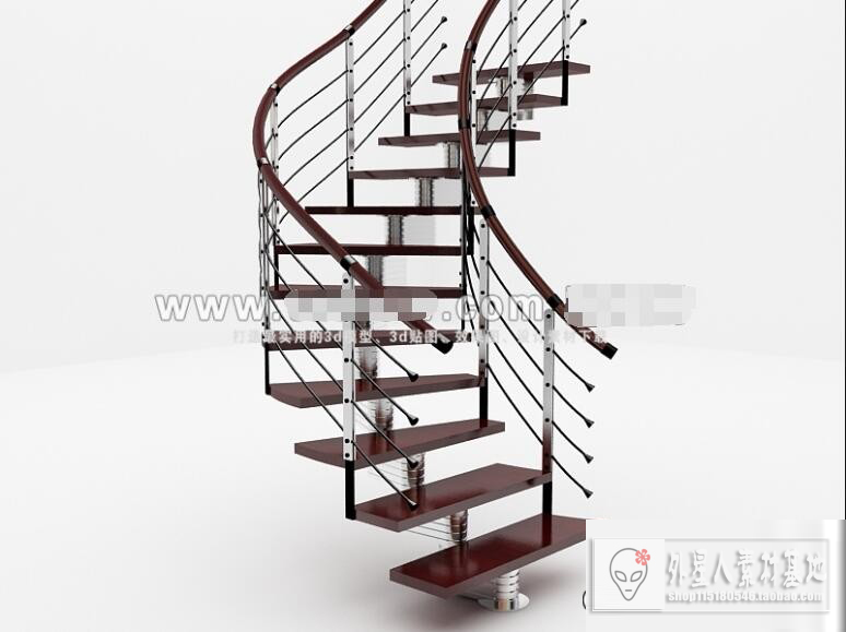 3DSKY PRO MODELS – STAIR 3D MODELS – 038 - thumbnail 1