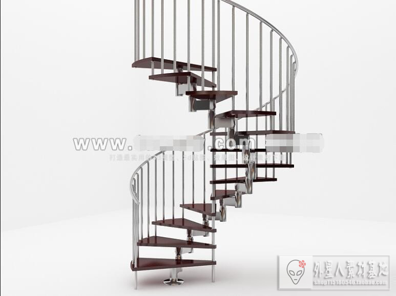 3DSKY PRO MODELS – STAIR 3D MODELS – 039 - thumbnail 1