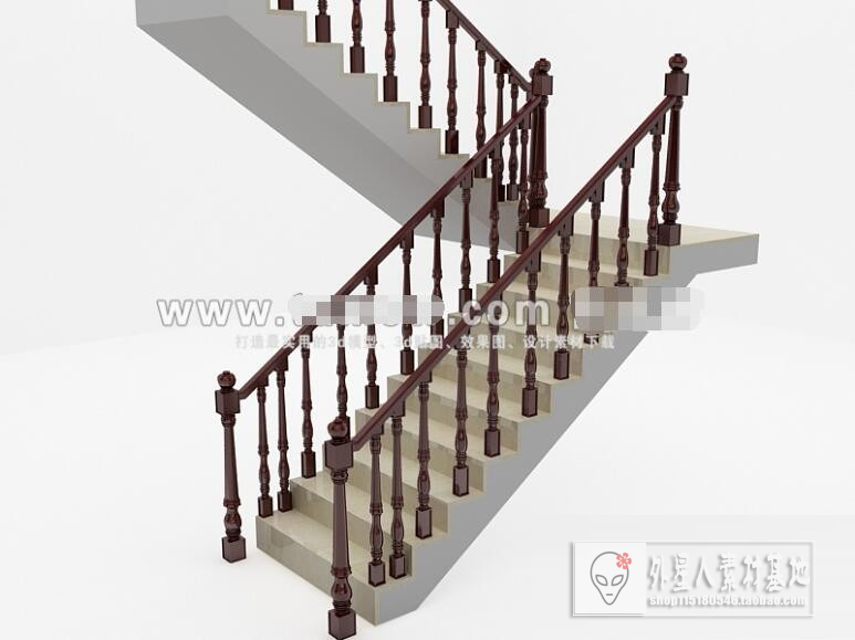 3DSKY PRO MODELS – STAIR 3D MODELS – 052 - thumbnail 1