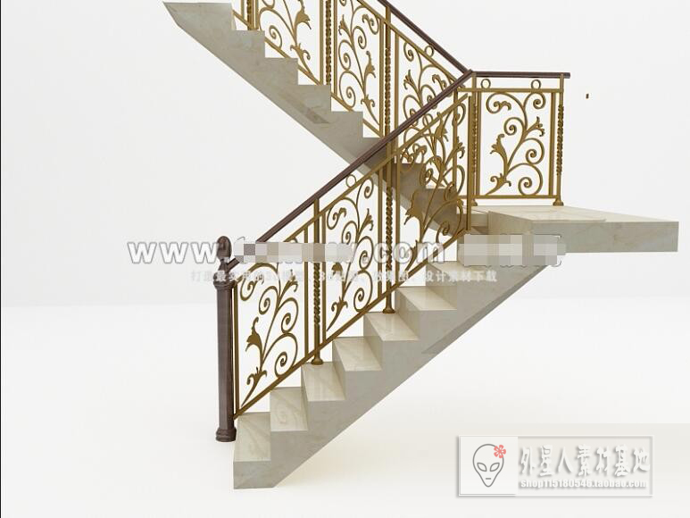 3DSKY PRO MODELS – STAIR 3D MODELS – 053 - thumbnail 1