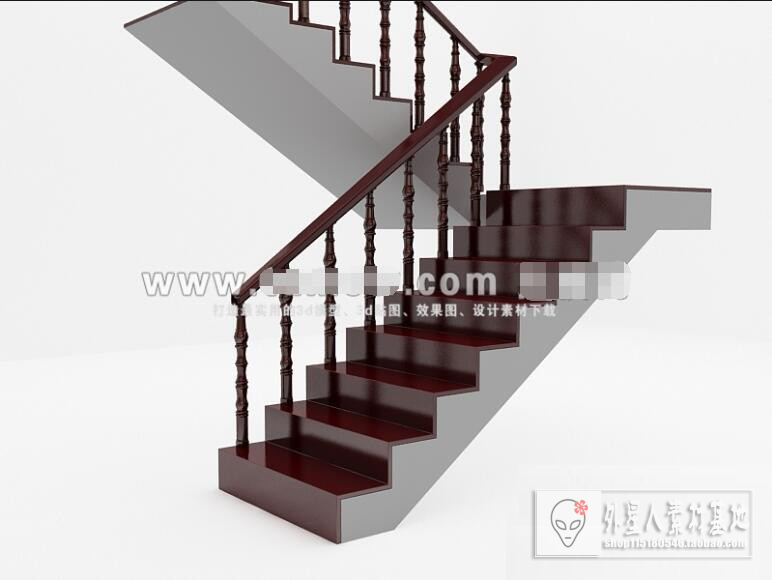 3DSKY PRO MODELS – STAIR 3D MODELS – 060 - thumbnail 1