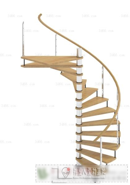 3DSKY PRO MODELS – STAIR 3D MODELS – 063 - thumbnail 1