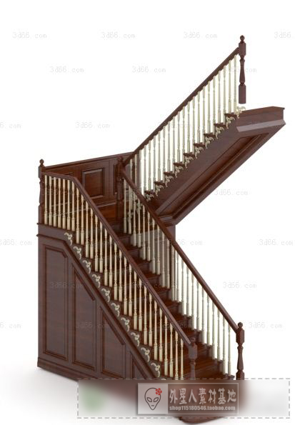 3DSKY PRO MODELS – STAIR 3D MODELS – 065 - thumbnail 1