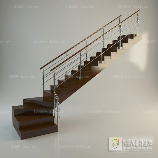 3DSKY PRO MODELS – STAIR 3D MODELS – 066 - thumbnail 1