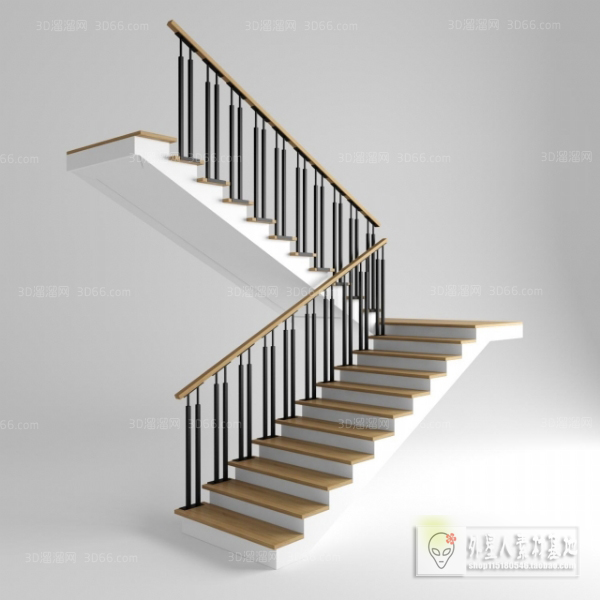 3DSKY PRO MODELS – STAIR 3D MODELS – 073 - thumbnail 1