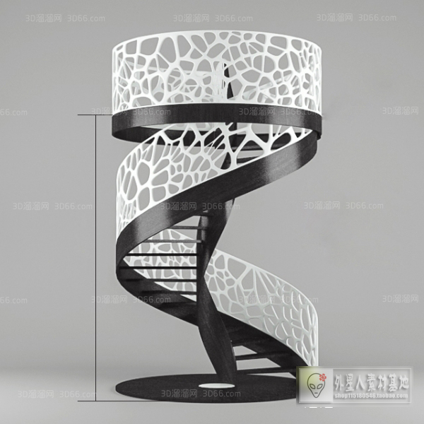 3DSKY PRO MODELS – STAIR 3D MODELS – 075 - thumbnail 1