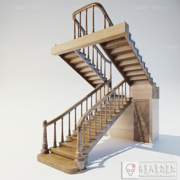 3DSKY PRO MODELS – STAIR 3D MODELS – 082 - thumbnail 1