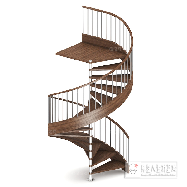 3DSKY PRO MODELS – STAIR 3D MODELS – 084 - thumbnail 1