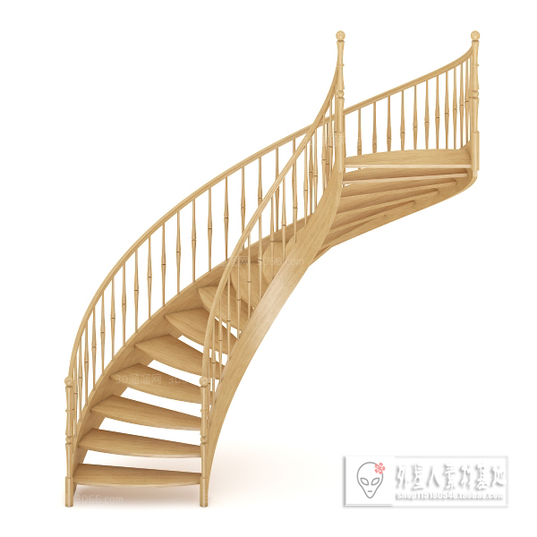 3DSKY PRO MODELS – STAIR 3D MODELS – 089 - thumbnail 1