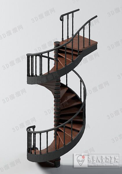 3DSKY PRO MODELS – STAIR 3D MODELS – 091 - thumbnail 1