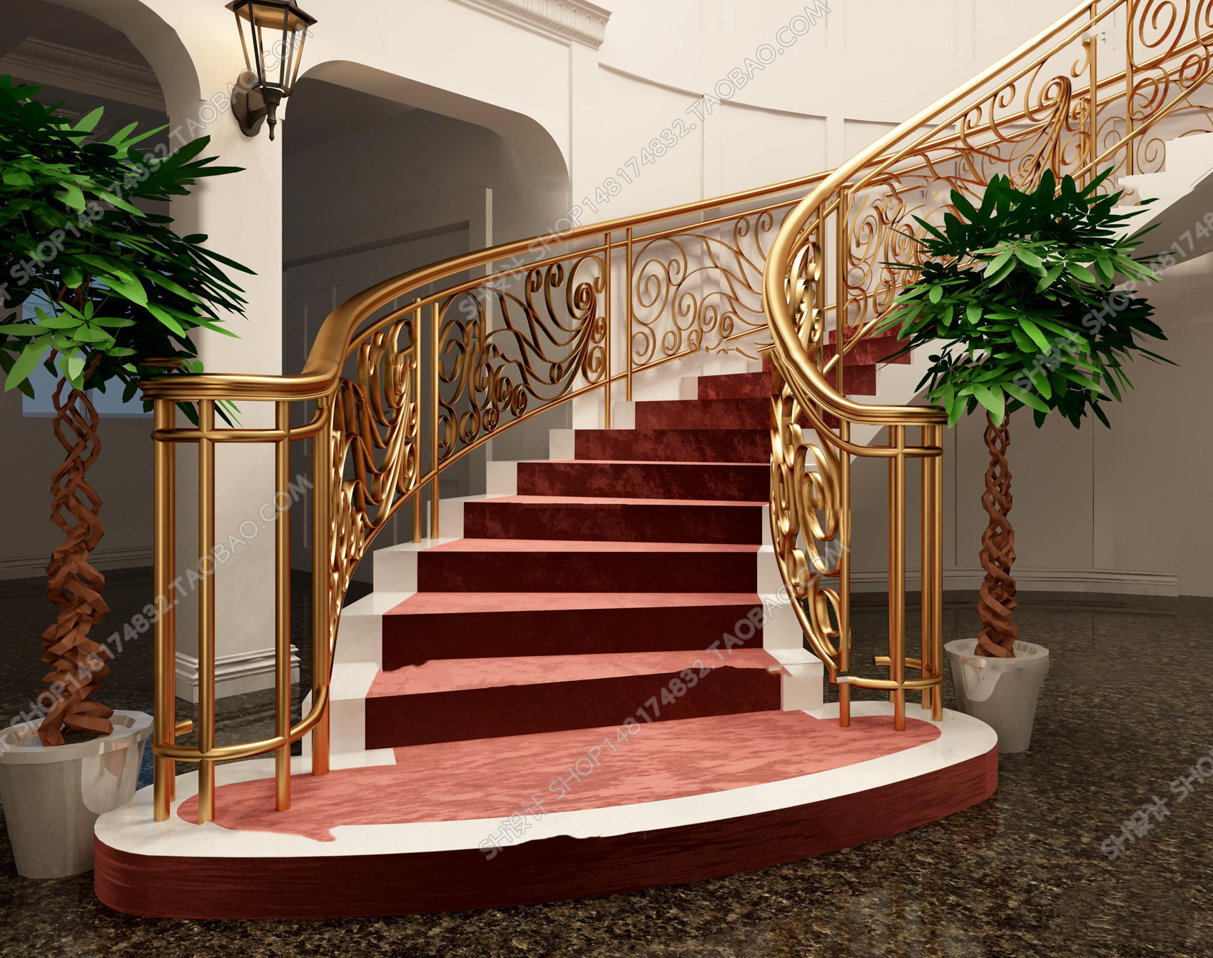 3DSKY PRO MODELS – STAIR 3D MODELS – 098 - thumbnail 1