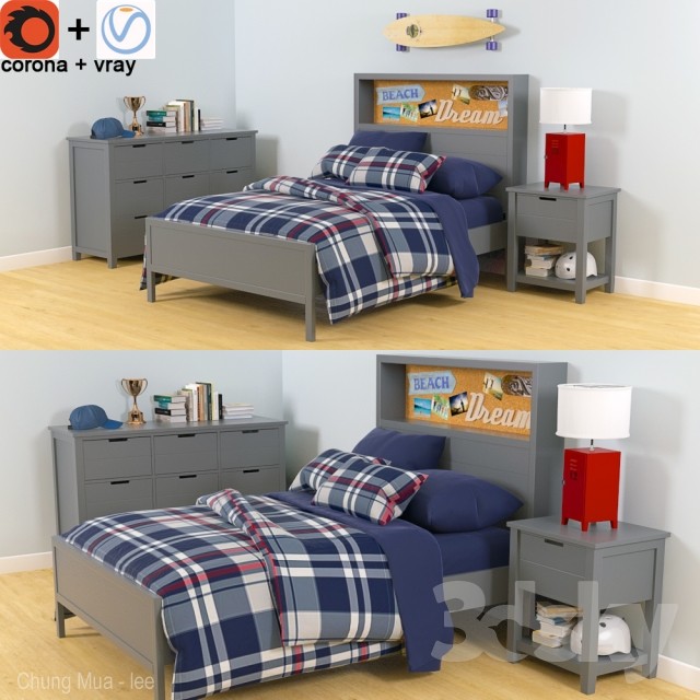 3DSKY FREE – CHILDBED MODELS – No.006 - thumbnail 1