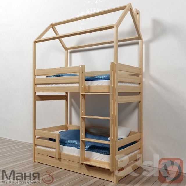 3DSKY FREE – CHILDBED MODELS – No.028 - thumbnail 1