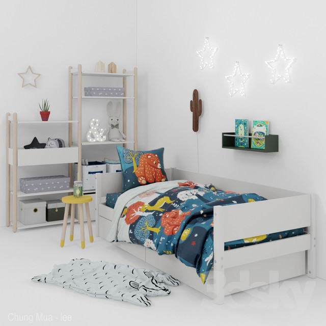 3DSKY FREE – CHILDBED MODELS – No.062 - thumbnail 1