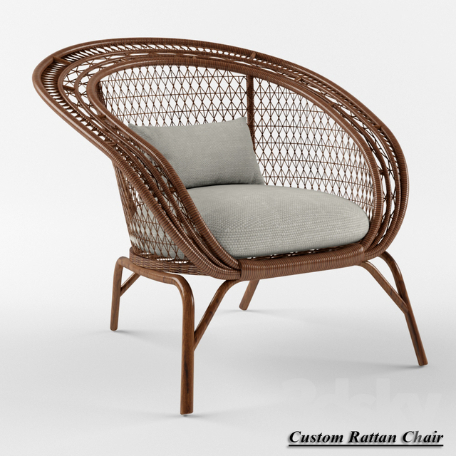 3DSKY MODELS – RATTAN 3D MODELS – 001 - thumbnail 1