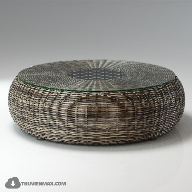 3DSKY MODELS – RATTAN 3D MODELS – 014 - thumbnail 1