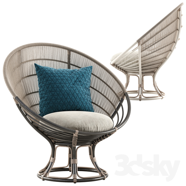 3DSKY MODELS – RATTAN 3D MODELS – 029 - thumbnail 1