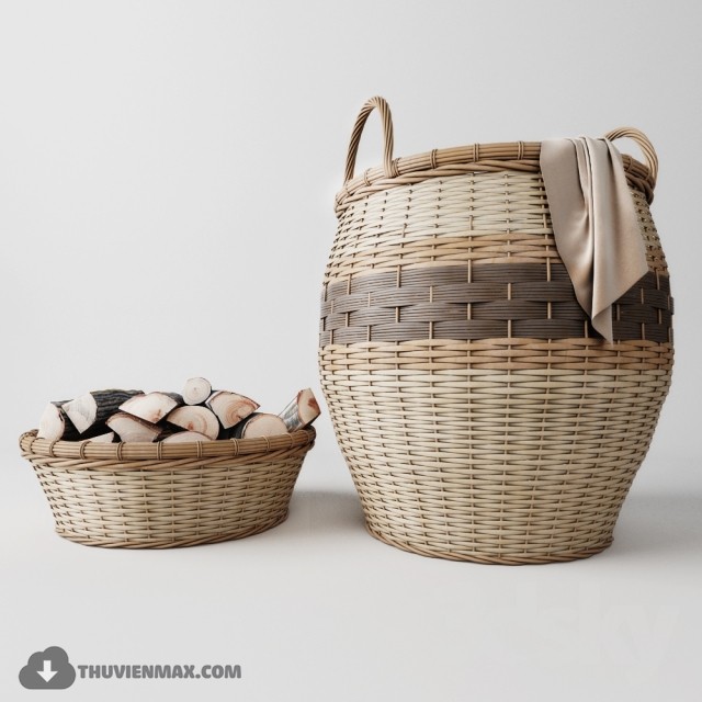 3DSKY MODELS – RATTAN 3D MODELS – 040 - thumbnail 1