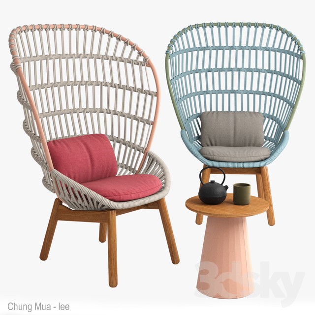 3DSKY MODELS – RATTAN 3D MODELS – 088 - thumbnail 1