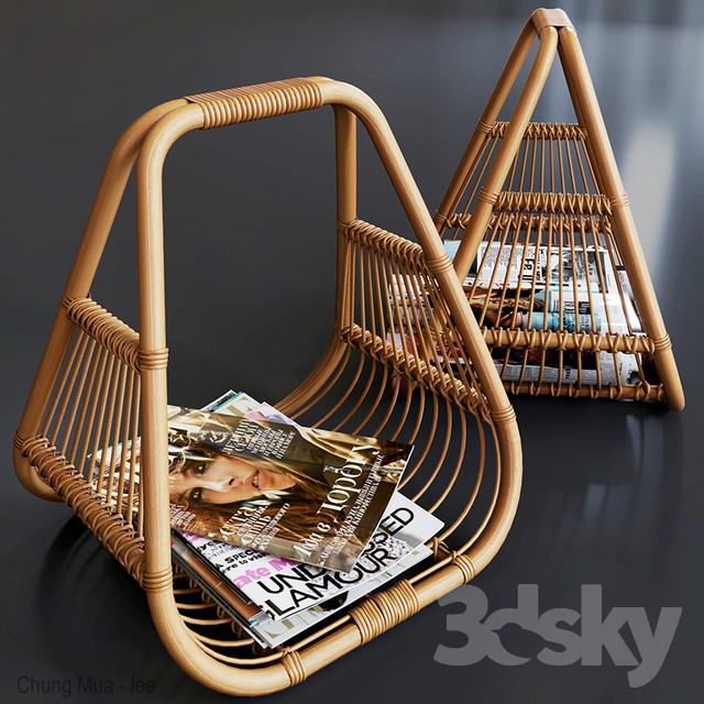 3DSKY MODELS – RATTAN 3D MODELS – 096 - thumbnail 1